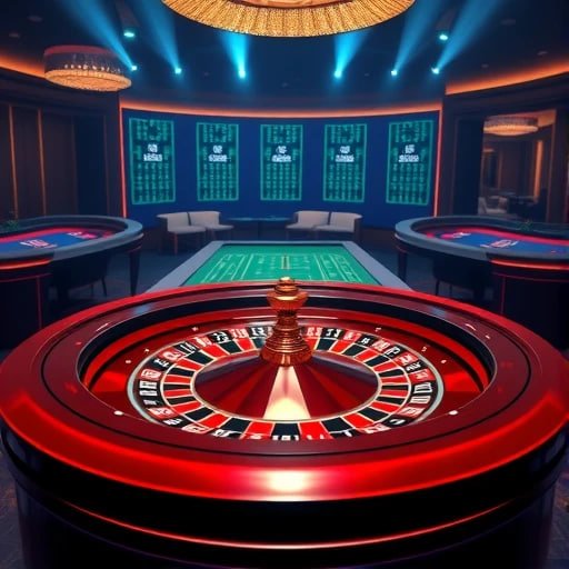 Tampilan aplikasi Android apk togel dengan meja roulette live dan menu navigasi